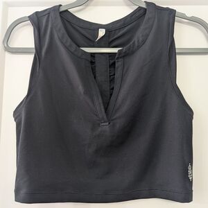 Free People Crop Muscle Tee